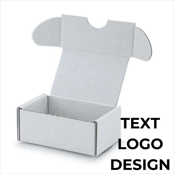 50er Packung 90x60x40 mm Visitenkarten Schachtel weiß